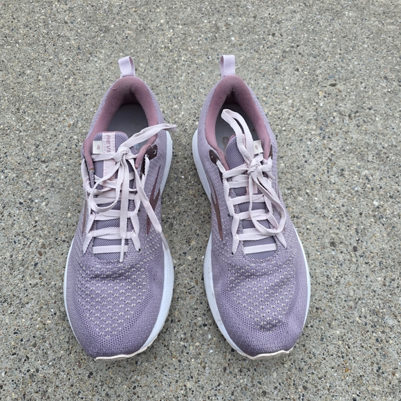 Brooks Revel Lavender Sneakers Women Size 11 - Picture 7 of 12